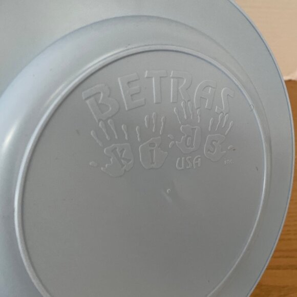 Vtg Betras Kids Mickey Mouse and Friends 3-Piece Dinnerware Set Sports 1993 New - Picture 6 of 11